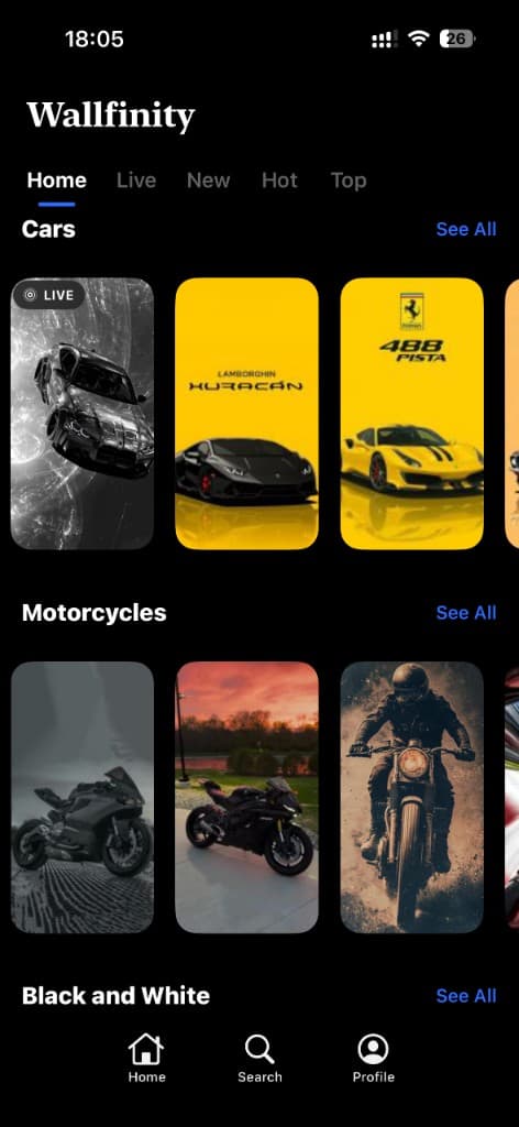 Wallfinity Cars and Motorcycles